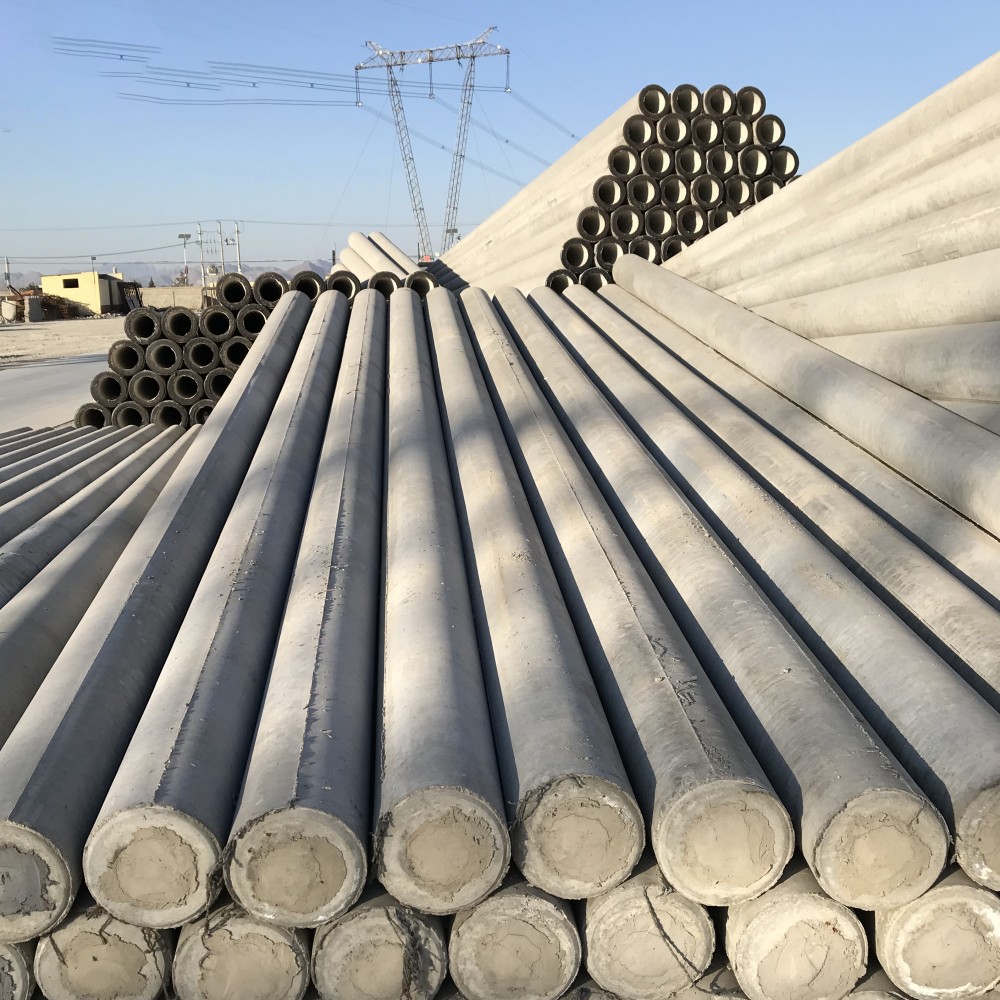 石嘴山190×18米非预应力水泥电线杆