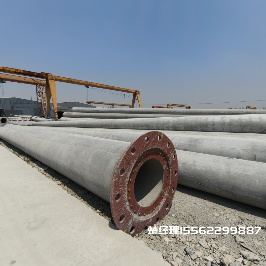 石嘴山12米无拉线电杆